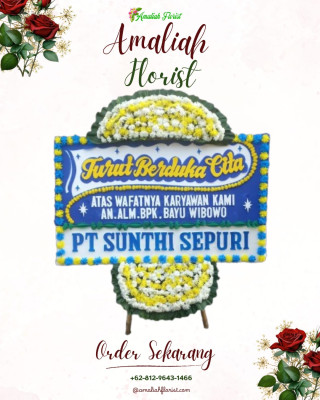 Papan Bunga Duka di Tinoor Dua