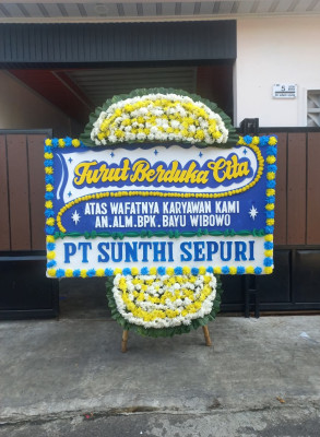 Papan Bunga Duka di Tinoor Dua