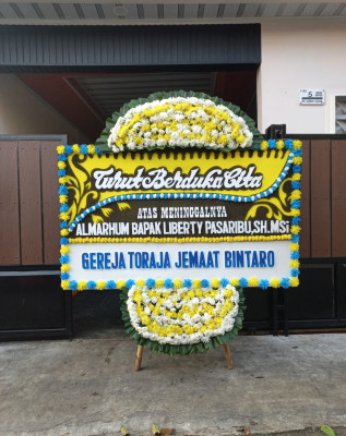 Papan Bunga Duka di Tinoor Dua